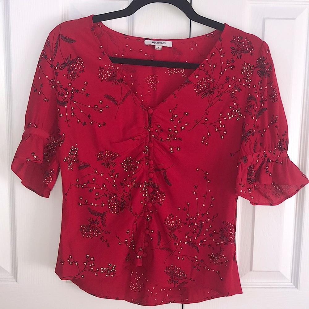 Madewell Daylight Top in Windswept Floral